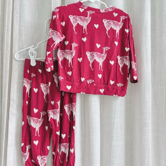 Kate Quinn Llama Love Relaxed bamboo Jogger set - Picture 5 of 5